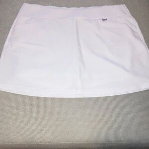 Greg Norman Collection White Athletic Skort